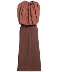 Alysi - Maxi Dress Cotton, Polyamide, Acrylic - Lyst