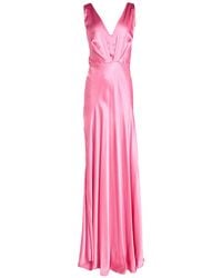 Maliparmi - Maxi Dress Viscose - Lyst