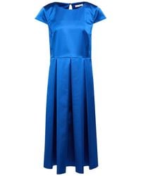 LUCKYLU  Milano - Midi Dress Polyester, Elastane - Lyst