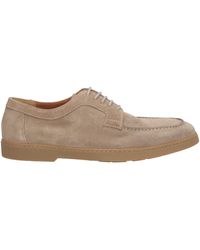 Doucal's - Edwin Khaki Lace-Up Shoes Leather - Lyst