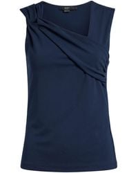 SEVENTY VENEZIA - Midnight Top Polyester, Elastane - Lyst