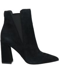 Guess - Ankle Boots Leather, Textile Fibers - Lyst