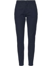 Emporio Armani - Pants Polyester, Viscose, Elastane - Lyst