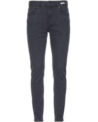 UNIFORM - Pants Lyocell, Cotton, Lycra - Lyst