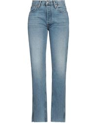 RE/DONE - Pantaloni Jeans - Lyst