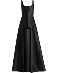 Alberta Ferretti - Maxi Dress Polyester, Silk - Lyst