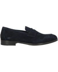 Testoni - Midnight Loafers Calfskin - Lyst