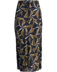 Ottod'Ame - Midi Skirt Viscose - Lyst