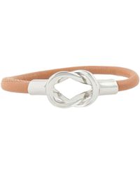 Liviana Conti - Bracelet Soft Leather, Metal - Lyst
