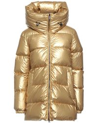 Metallic Padded and down jackets for 