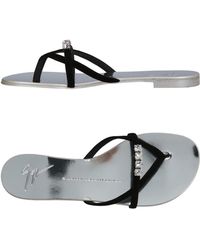 Giuseppe Zanotti Zehentrenner - Schwarz