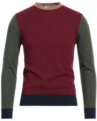 M.Q.J. - Burgundy Sweater Polyamide, Wool, Viscose, Cashmere - Lyst