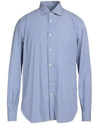Boglioli - Shirt Cotton, Polyamide, Elastane - Lyst
