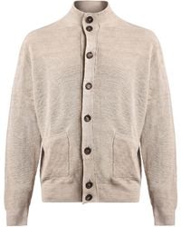 FILIPPO DE LAURENTIIS - Cardigan Linen, Cotton - Lyst