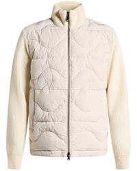 Paul & Shark - Ivory Jacket Wool, Nylon, Polyester - Lyst