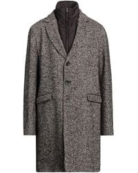 Herno - Coat Recycled Wool, Acrylic, Polyamide, Polyester, Alpaca Wool - Lyst