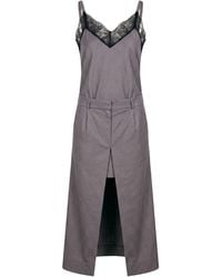 MEIMEIJ - Maxi Dress Cotton, Viscose, Elastane, Polyester - Lyst