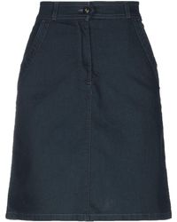 Elisabetta Franchi Falda vaquera - Azul