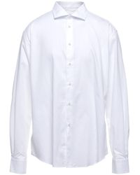 Henry Smith Shirt in White for Men - Lyst