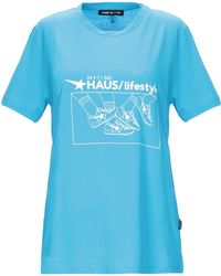 Haus By Golden Goose Deluxe Brand T-shirt - Blue