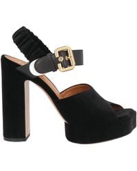 Chloé - Sandals Textile Fibers - Lyst