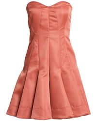 Pinko - Mini Dress Polyester - Lyst