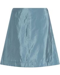 By Malene Birger - Mini Skirt Viscose, Polyamide - Lyst