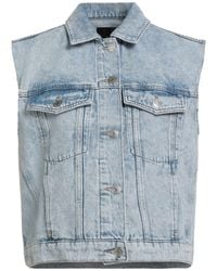 Maje - Denim Outerwear - Lyst