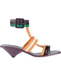 Missoni - Dark Sandals Leather - Lyst