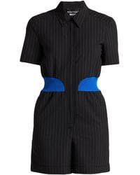 Moschino - Playsuit Polyester, Virgin Wool, Elastane - Lyst