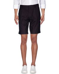 COS - Deep Shorts & Bermuda Shorts Cotton, Elastane - Lyst