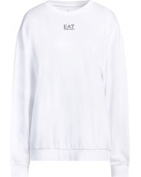 EA7 - Sweatshirt Viscose, Polyamide, Elastane, Polyester - Lyst