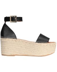 8 by YOOX Wedge sandals for Women | Online Sale up to 71% off | Lyst
