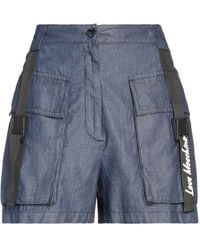 Love Moschino - Denim Shorts - Lyst