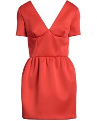 MSGM - Mini Dress Polyester, Polyurethane - Lyst