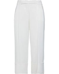 Cedric Charlier Trousers - White