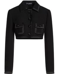 Dolce & Gabbana - Jacket Wool, Silk, Polyester - Lyst