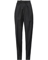 Isabel Marant - Charcoal Pants Virgin Wool - Lyst