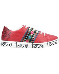 Desigual Trainers - Red