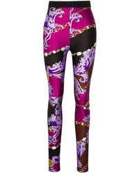 Versace Jeans Couture - Leggings - Lyst