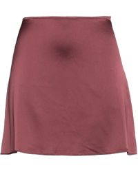 ANDAMANE - Mini Skirt Acetate, Viscose, Elastane - Lyst