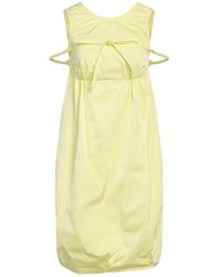 Sportmax - Minimalist Solid Balloon Dress - Lyst