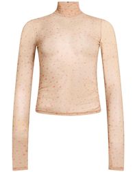 Kristina Ti - Sand Top Polyamide, Elastane - Lyst