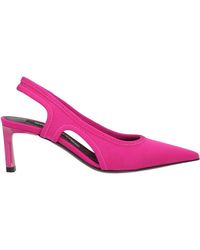 Sergio Rossi - Fuchsia Pumps Textile Fibers - Lyst