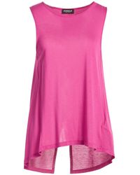 Dondup - Top Viscose, Modal, Silk - Lyst