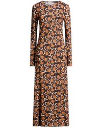 Maliparmi - Maxi Dress Viscose, Elastane - Lyst