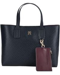 Tommy Hilfiger - Midnight Handbag Polyurethane - Lyst