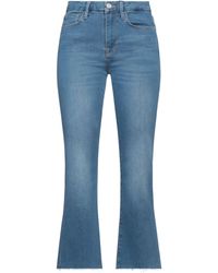 FRAME - Jeans Cotton, Post-Consumer Recycled Cotton, Lyocell, Elasterell-P, Elastane - Lyst