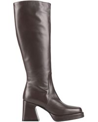 Albano - Dark Boot Calfskin - Lyst