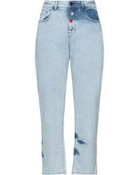 Semicouture - Pantaloni Jeans - Lyst